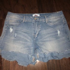 Bongo Midi Jean Shorts